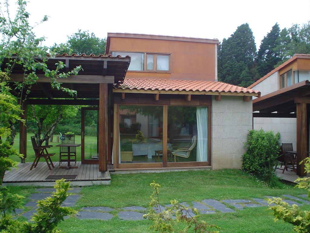 Bungalow Camping Los Manzanos Santa Cruz de Oleiros Szoba fotó
