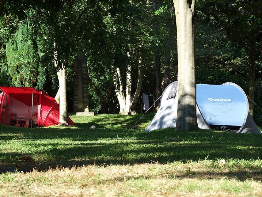 Bungalow Camping Los Manzanos Santa Cruz de Oleiros Kültér fotó