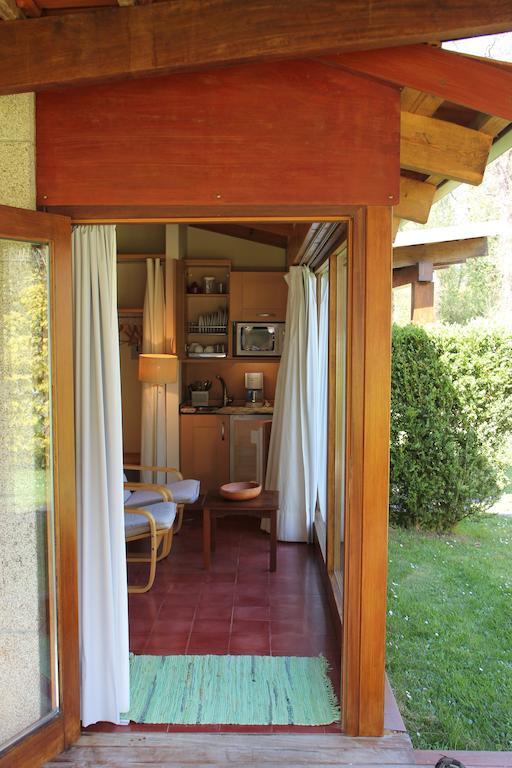Bungalow Camping Los Manzanos Santa Cruz de Oleiros Szoba fotó