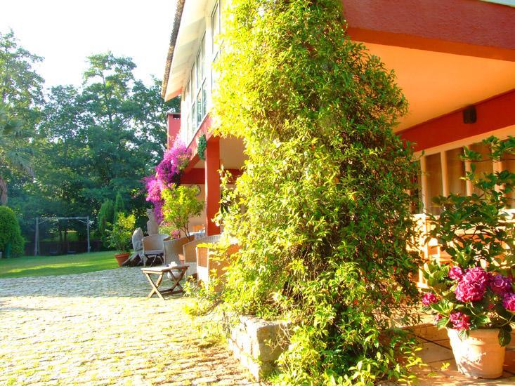Bungalow Camping Los Manzanos Santa Cruz de Oleiros Kültér fotó