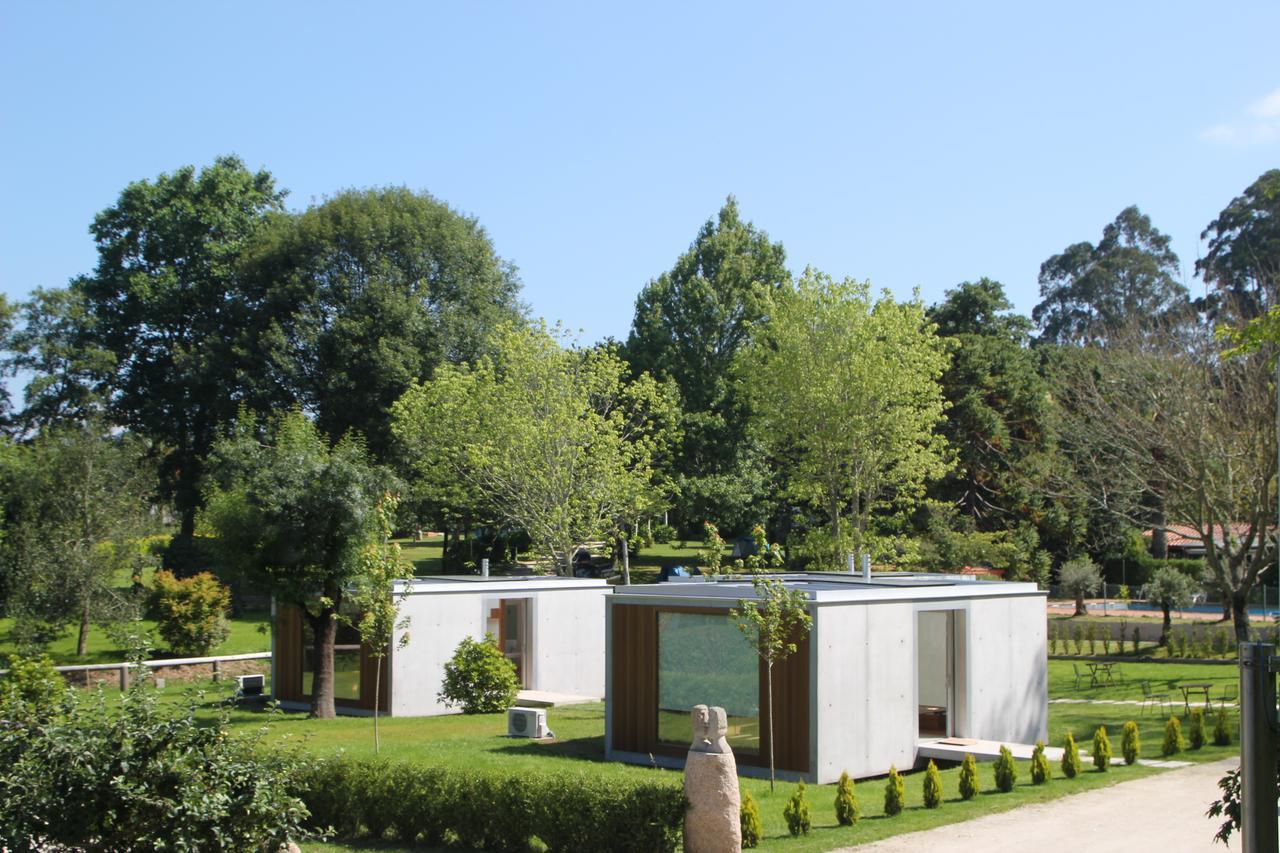 Bungalow Camping Los Manzanos Santa Cruz de Oleiros Kültér fotó