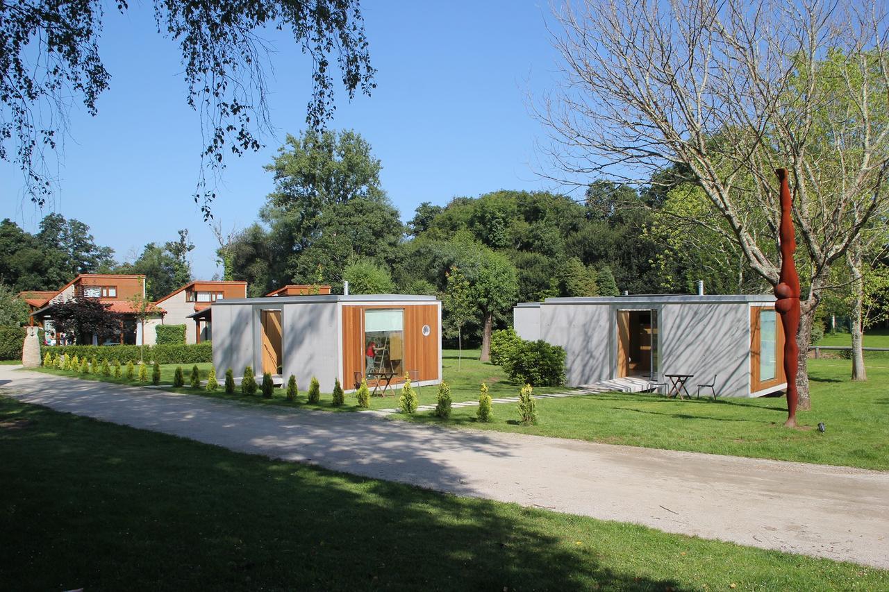 Bungalow Camping Los Manzanos Santa Cruz de Oleiros Kültér fotó