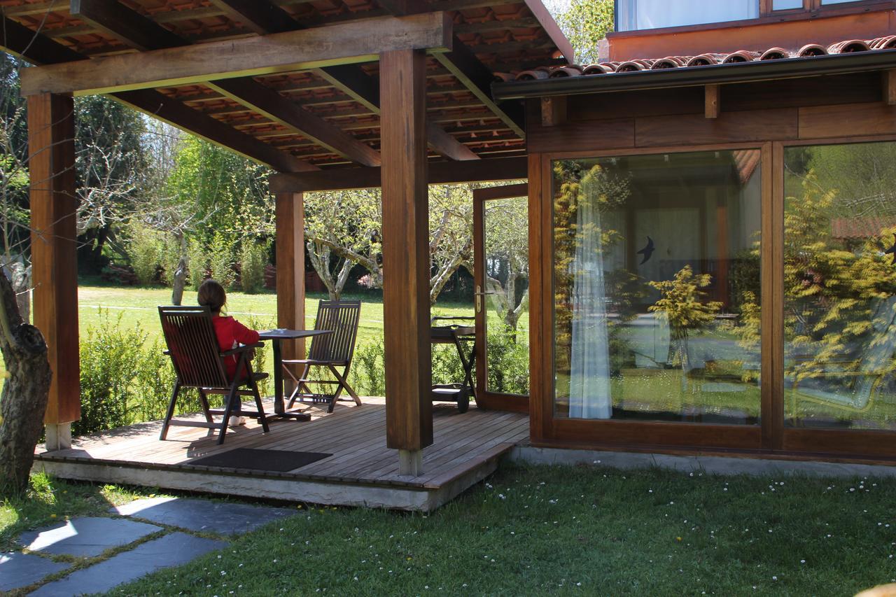 Bungalow Camping Los Manzanos Santa Cruz de Oleiros Kültér fotó